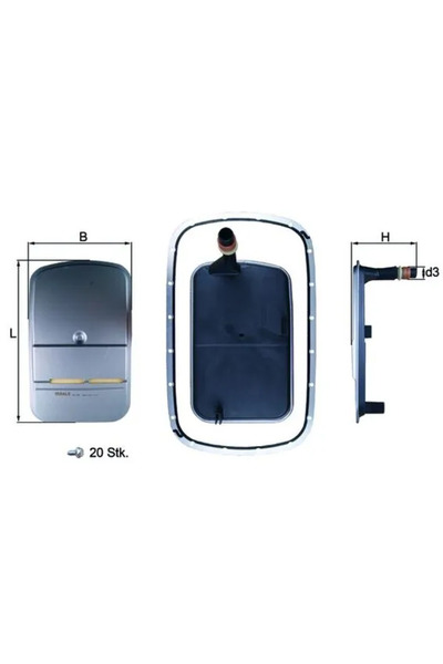 KNECHT Filtru Hidraulic Cutie De Viteze Automata Bmw 3/5 Opel Omega A/Omega B...