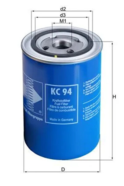 KNECHT Filtru Combustibil Scania 4 - Series