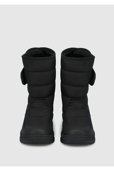 Kiddo Siyah Kız Çocuk Kar Botu