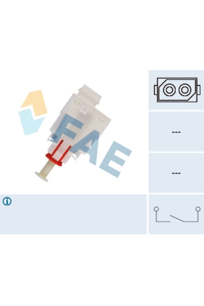 FAE Comutator, Actionare Ambreiaj (tempomat) Opel Vectra B Combi (j96) 1996-2003 Benzina