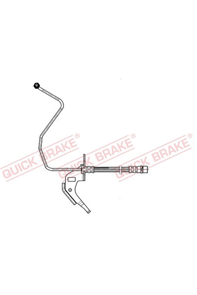 QUICK BRAKE Furtun Frana Opel Astra G/Astra H/Zafira A Microbus Vauxhall Zafi...