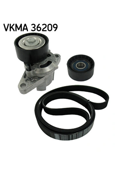 SKF V-Ribbed Belt Set Renault Clio 2/Clio Symbol 1/Kangoo