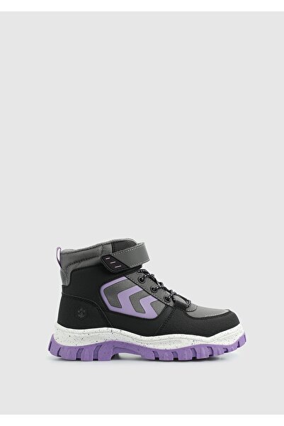 lumberjack Plane Black Girls' Outdoor Boots