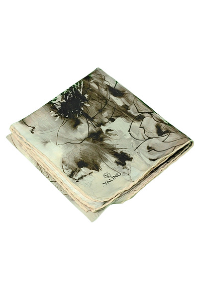 mim eşarp Φουλάρι από σιφόν με σχέδιο λουλουδιών Valino – 90x90 cm