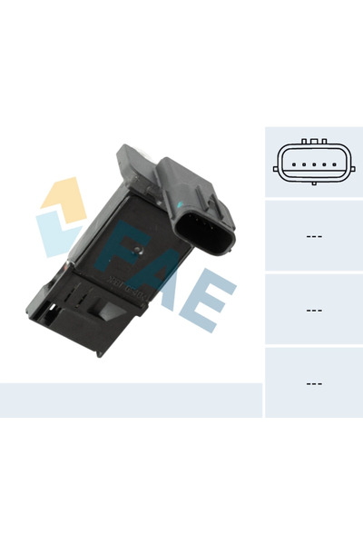 FAE Датчик за въздушен поток Dacia Duster/Logan/Sandero Nissan Kubistar Карос...