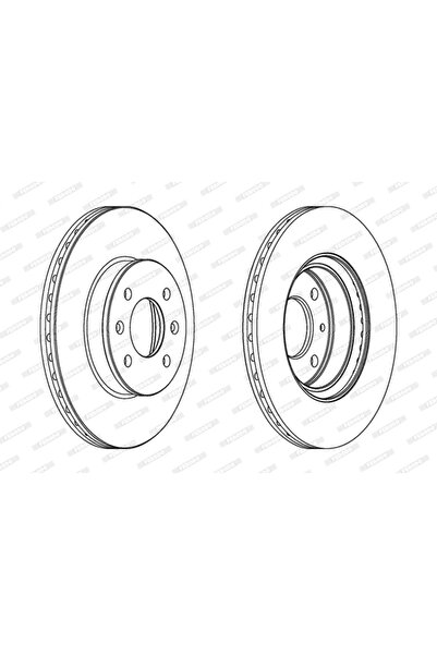 FERODO Disc Frana Hyundai Getz