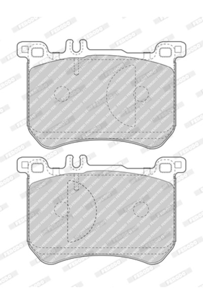 FERODO Set Placute Frana Frana Disc Mercedes-Benz S-Class/Sl