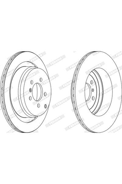 FERODO Disc Brake Land Rover Range Rover 3