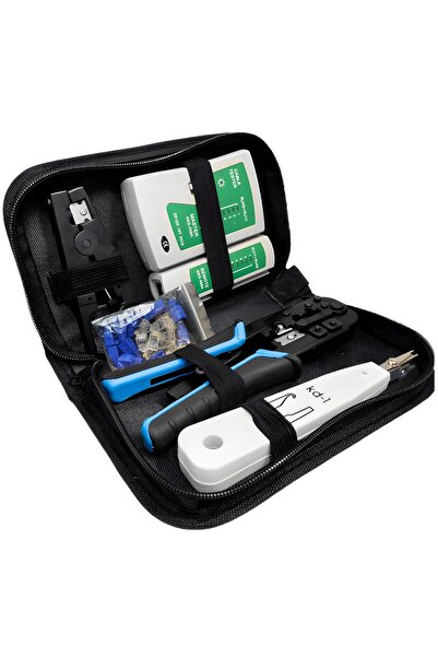 Other Zaciskarka tester kabli sieciowych internetowych wtyki RJ45 - zestaw