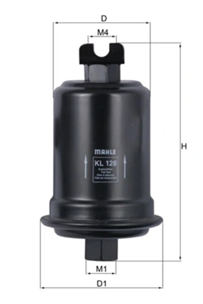 KNECHT Filtru Combustibil Mitsubishi Colt 3/Lancer 4/Lancer 5 Proton Persona 400