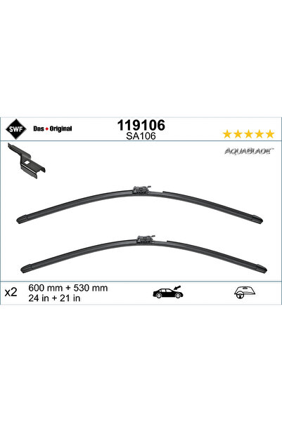 SWF Lamela Stergator Fata Mercedes-Benz E-Class