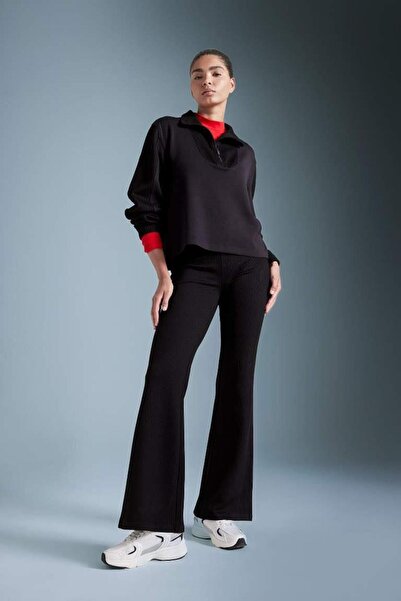 DeFacto DeFactoFit Flare Fit Іспанські штани Стандартна довжина Модальні спортивні штани (24 AU)