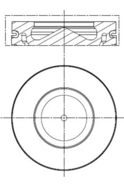 MAHLE Piston Alpina D3 Bmw 1/3/5