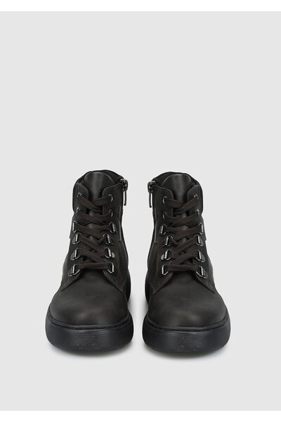 Kiddo Kahve Deri Erkek Çocuk Bot