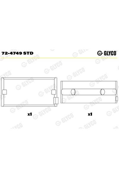 GLYCO Cuzineti Arbore Cotit Man Hocl/Lion´S Classic/Nl Vw Constellation/Volks...
