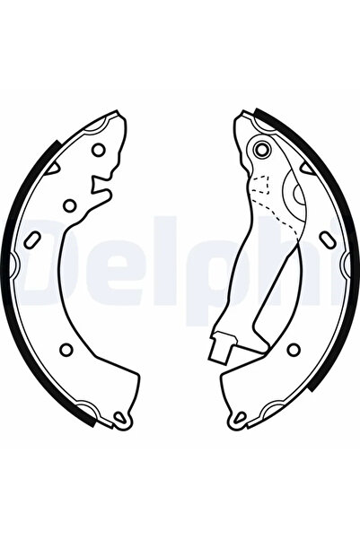 DELPHİ Set Saboti Frana Hyundai Elantra 5 Limuzina/Getz