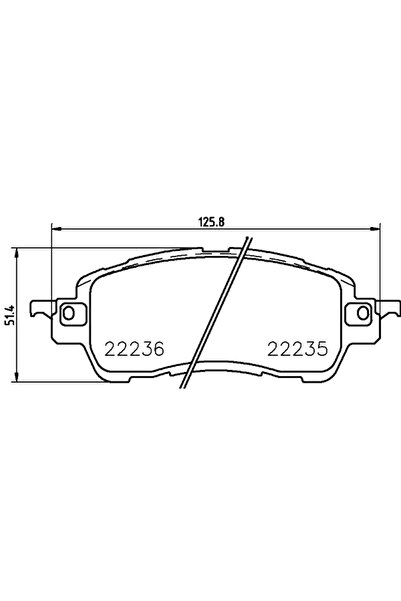 Brembo Set Placute Frana Frana Disc Mazda 2 Nissan Kicks