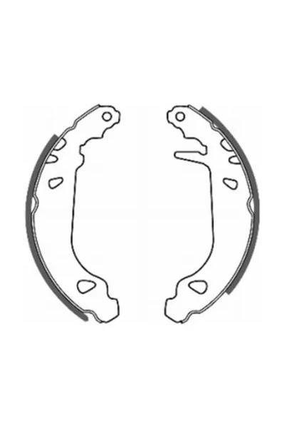 Abe Set Saboti Frana Citroën Zx Break (n2) 1993-1997 Diesel