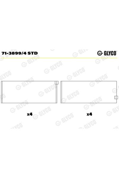 GLYCO Cuzineti Biela Citroen Evasion Microbus/Jumper 1 Bus/Jumpy 1 Fiat Scudo...