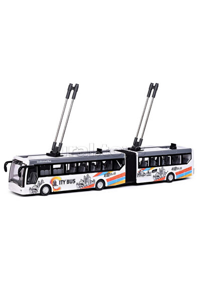 SCOWETTO Şarjlı Uzaktan Kumandalı Full Fonksiyon Körüklü Oyuncak Otobüs 38 cm