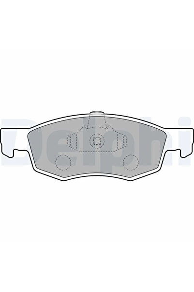 DELPHİ Set Placute Frana Frana Disc Fiat Doblo Autoutilitara/Limuzina