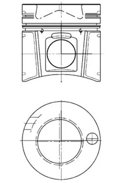 Kolbenschmidt Piston Mercedes-Benz Model/Sk 1970-2003