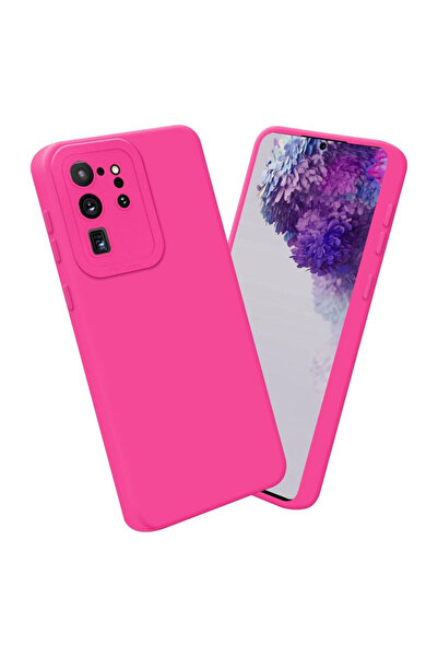 Samsung Carcasă compatibilă cu Galaxy S20 ULTRA, fabricată din silicon catife...