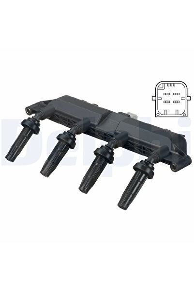 DELPHİ Запалителна бобина Citroen Berlingo / Berlingo First Microbus/C2/C3 1 ...