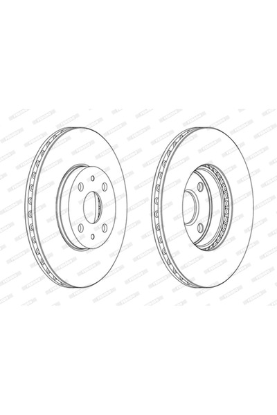 FERODO Disc Brake Toyota Ractis/Yaris