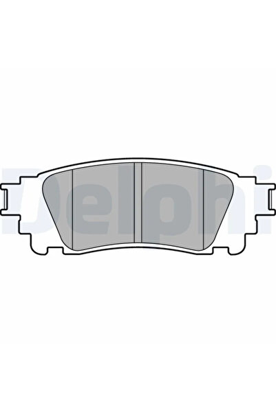 DELPHİ Set Placute Frana Frana Disc Lexus Nx/Ux Toyota Camry