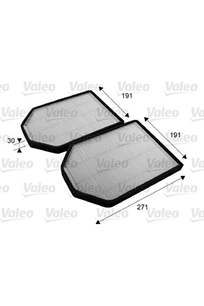 VALEO Filtru Aer Habitaclu Audi A8 D2