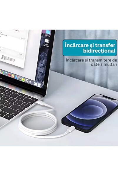 JHT Cablu de date și încărcare SuperFastCharge, HUSĂ, pentru Apple Iphone X, 11, 12, 13, 14 Pro și ProMax,