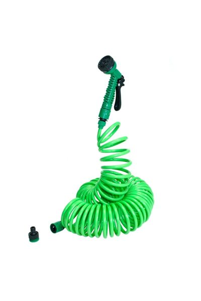 OEM Spiral hose, expandable, for garden, 7 functions, pvc, length 15m