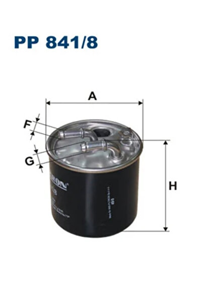 Filtron Filtru Combustibil Mercedes-Benz A-Class/B-Class Sports Tourer/C-Class