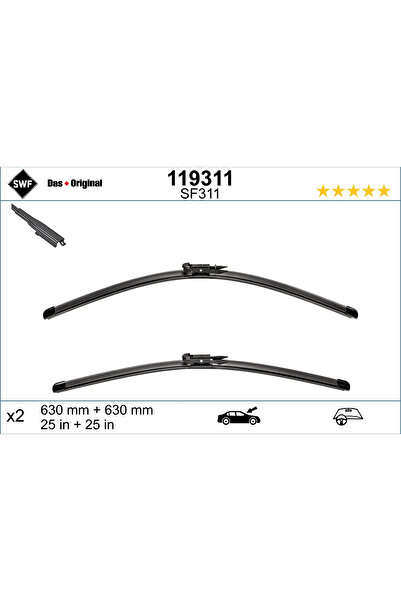 SWF Lamela Stergator Fata Iveco Daily 4 Bus/Daily 6 Bus/Daily 6 Caroserie