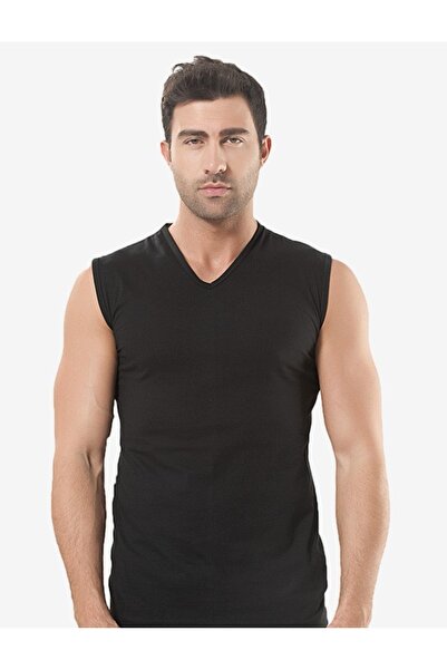 NightLove Öztaş Men's Sleeveless V-Neck Undershirt 1040-A
