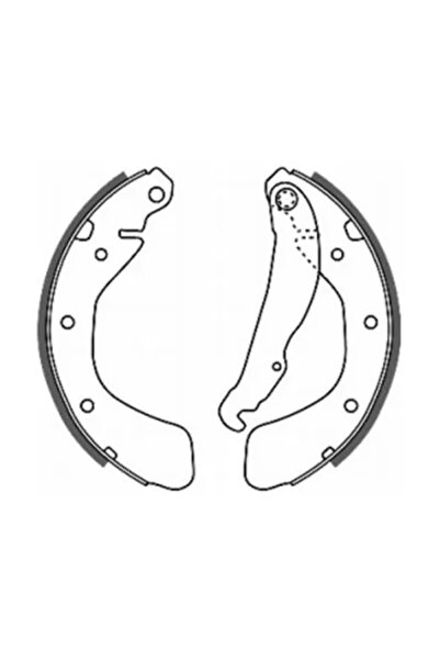 Abe Set Saboti Frana Puntea Spate Opel Astra F/Kadett E/Vectra A