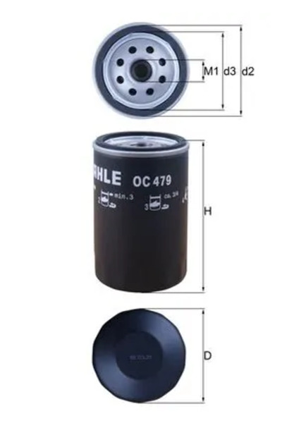 KNECHT Filtru Ulei Alfa Romeo 155/164/33 Chrysler Pt Cruiser/Voyager / Grand ...