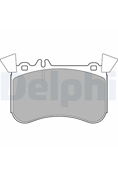 DELPHİ Комплект спирачни накладки за дискови спирачки Mercedes-Benz A-класа/C...