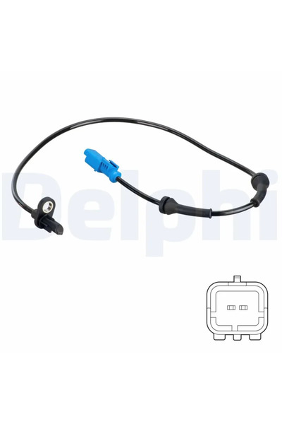 DELPHİ Сензор за скоростта на колелото Citroen C3 2/C4 Cactus/DS3