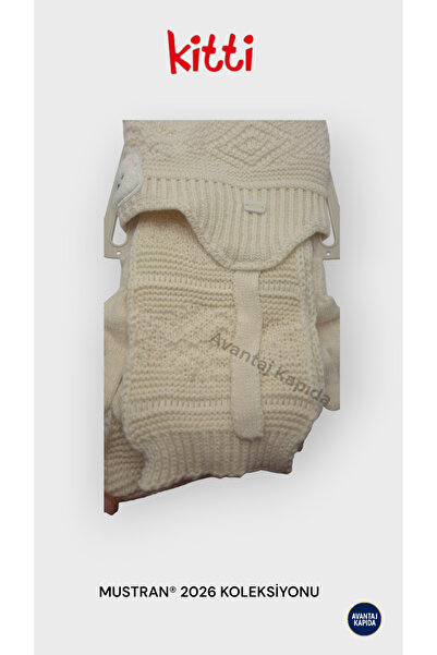 Mustran Kitti 1–4 Years Old Children's Beanie Scarf Gloves 3-Piece Winter Set |   Polar Innerwear |   New Season 2026 Collection