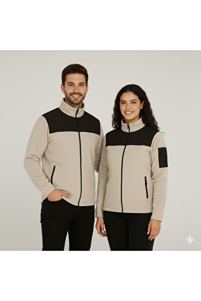Aldem Store Bej Polar Ceket Unisex