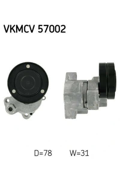 SKF Timing belt tensioner BOVA Magiq 1999-2004