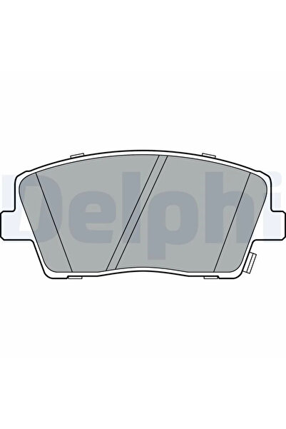 DELPHİ Комплект спирачни накладки за дискови спирачки Genesis G70 Kia Stinger