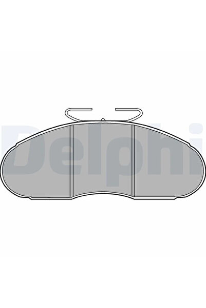 DELPHİ Комплект накладки за дискови спирачки Nissan Cabstar E/Eco-T/L-Series ...