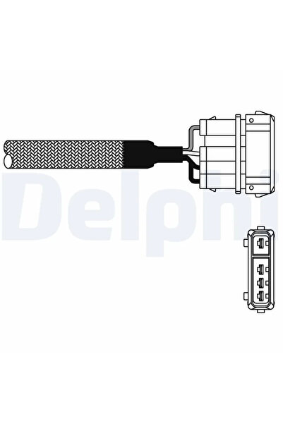 DELPHİ Ламбда сонда Skoda Felicia 1/Felicia 2/Felicia Cube Van Vw Caddy 2 Pic...