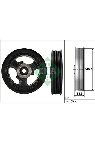 FAG Fulie Curea Arbore Cotit Mini Mini 2001-2008