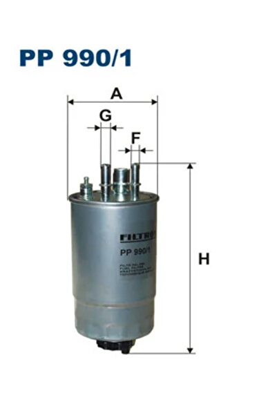 Filtron Filtru Combustibil Opel Meriva A Microbus Vauxhall Meriva A