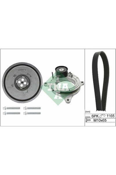 FAG Set Curea Transmisie Cu Caneluri Bmw 1/2/3