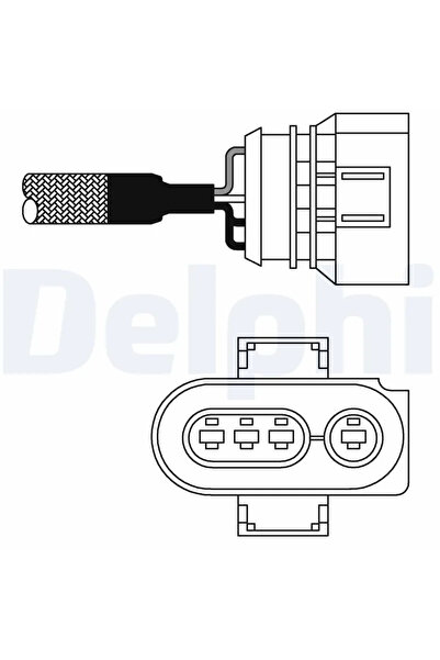 DELPHİ Sonda Lambda Audi A6 C4 Seat Cordoba/Ibiza 2/Inca